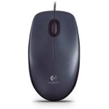 Logitech M90 vezetékes egér, mindkét kézhez használható, optikai, 1000 DPI, fekete