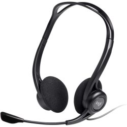 Logitech PC 960 Stereo Headset Fekete