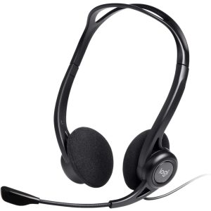 Logitech PC 960 Stereo Headset Fekete