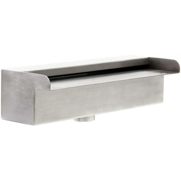 Wiltec Rozsdamentes acél kerti vízesés 45cm