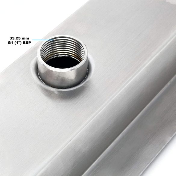 Wiltec Rozsdamentes acél kerti vízesés 45cm