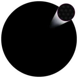 vidaXL fekete polietilén medencetakaró 250 cm