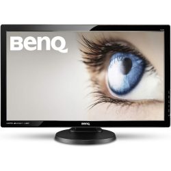   BenQ GL2450 - LED monitor - 24" - 1920 x 1080 FullHD - TN - 250 cd/m2-1000:1-12000000:1 (dinamikus) - 2 ms - DVI-D, VGA - fényes fekete (használt)