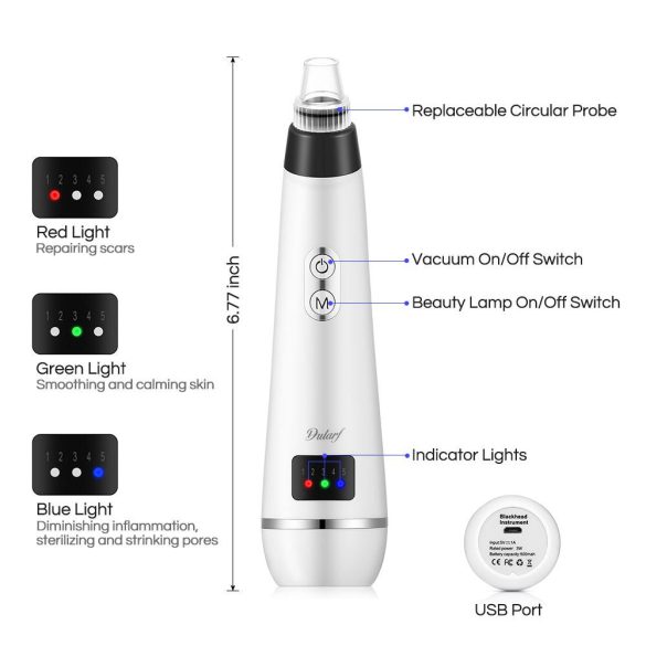 Mitesszer eltávolító és pórustisztító, JHF-09