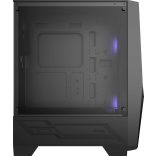 MSI MAG Forge 100M Midi Tower Fekete, Átlátszó