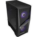 MSI MAG Forge 100M Midi Tower Fekete, Átlátszó