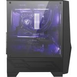 MSI MAG Forge 100M Midi Tower Fekete, Átlátszó