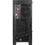 MSI MAG Forge 100M Midi Tower Fekete, Átlátszó