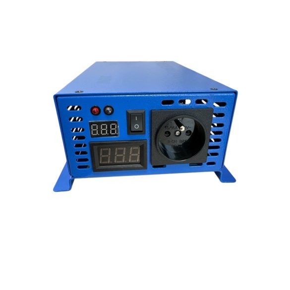 300 W teljesítmény inverter, DC 12 V-ról AC 220 V-ra, módosított szinuszos inverter 36 W-os napelemmel és 30 A napelemes töltésvezérlővel