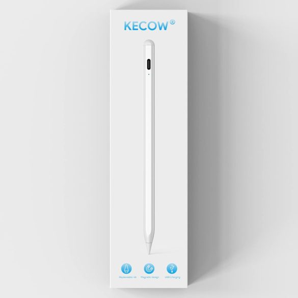 Aktív Stylus toll, kompatibilis IOS érintőképernyőkkel, iPadhez való ceruza kettős érintési funkcióval