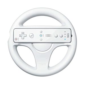 Fehér, Nintendo Wii-vel kompatibilis kormánykerék, kontroller nélkül, VIVO