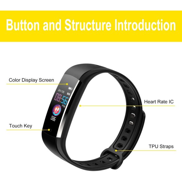 MoreFit fitness tracker gyermek okoskarperec