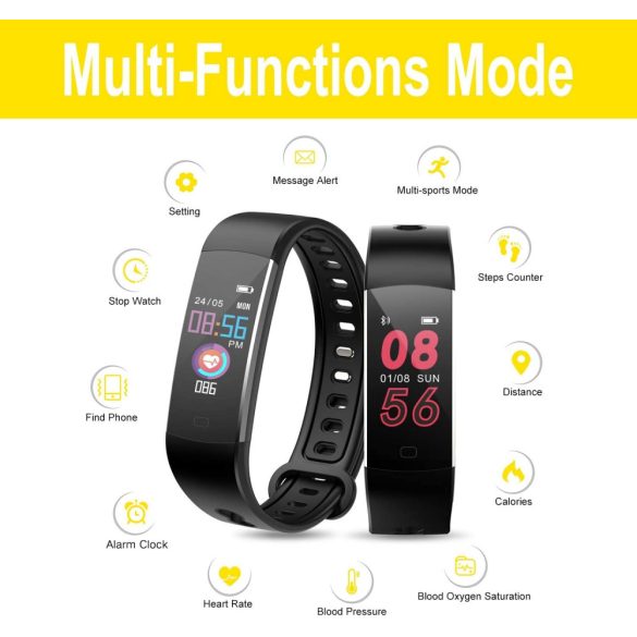 MoreFit fitness tracker gyermek okoskarperec