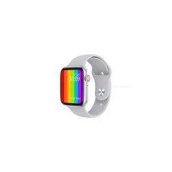  Smartwatch T500, szívmonitorozás, vérnyomás, mozgásszegény, Bluetooth 4.2, Ip68,Fehér
