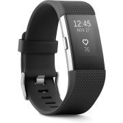   Edman karkötő szíj, Fitbit Charge HR 2 fitnesz karkötőhöz, L méret, fekete