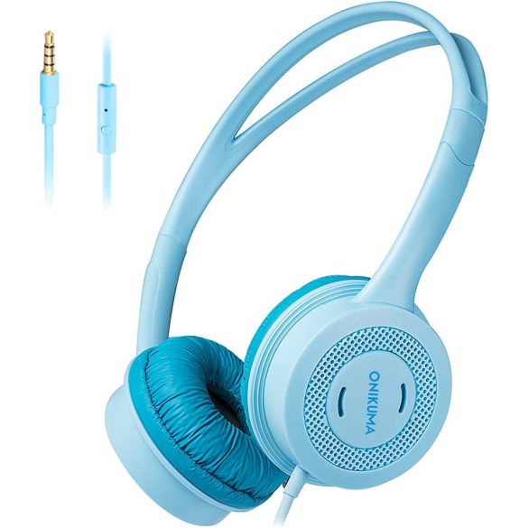 Onikuma M100, Gyerek fejhallgató - Kék