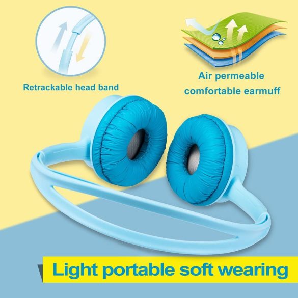 Onikuma M100, Gyerek fejhallgató - Kék