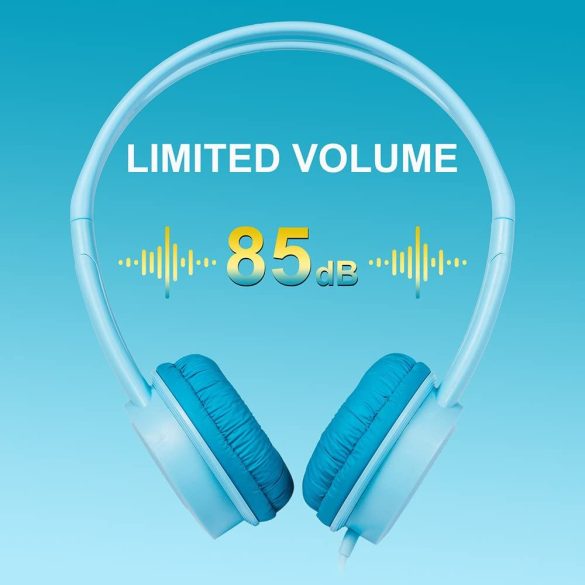 Onikuma M100, Gyerek fejhallgató - Kék