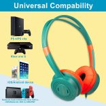 Onikuma M100, Gyerek fejhallgató - Zöld