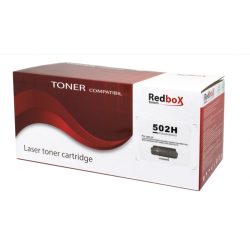   Redbox festékkazetta, Kompatibilis: 50F2H00, 5000 oldal, Fekete