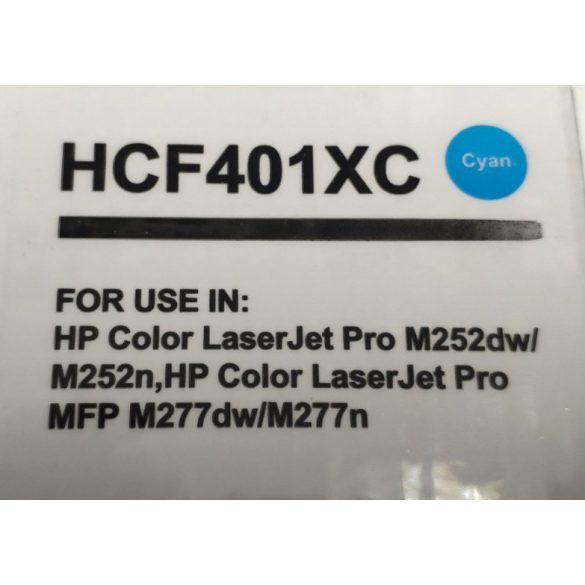 HP CF401X (201X) kék utángyártott toner