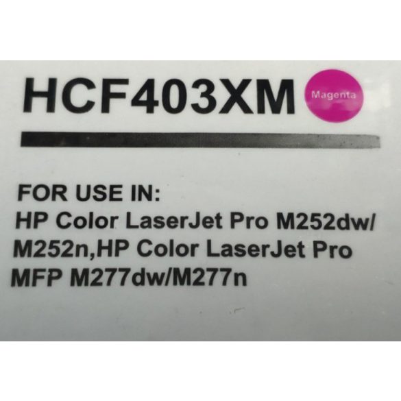HP CF403X (201X) Magenta utángyártott toner