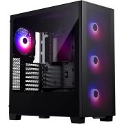 PHANTEKS XT Pro Ultra edzett üveg ablakok, fekete