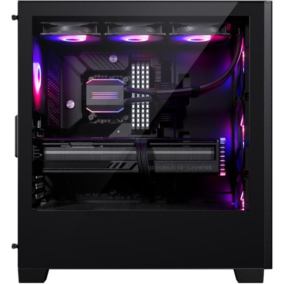 PHANTEKS XT Pro Ultra edzett üveg ablakok, fekete