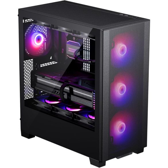 PHANTEKS XT Pro Ultra edzett üveg ablakok, fekete