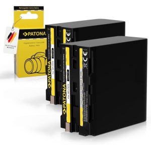 PATONA SONY NP-F970 NP-F960 NP-F950 DCR-VX2100 HDR-FX1 6600 mAh / 47.5 Wh / 7.2V Li-Ion kamera akkumulátor / akku - Patona (PT-1074)