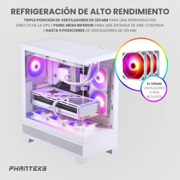 Phanteks XT View TG D-RGB White (PH-XT523V1_DWT01)