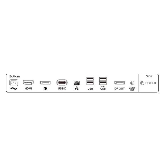 Philips 241B7QUBHEB/00 LED monitor, 23.8" IPS, Full HD, DisplayPort, USB-C dokkoló állomás, fekete 