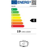 Philips 241B7QUBHEB/00 LED monitor, 23.8" IPS, Full HD, DisplayPort, USB-C dokkoló állomás, fekete 