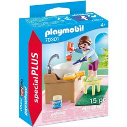   Playmobil Figures, Special Plus - Gyermek fürdőszobai kiegészítőkkel