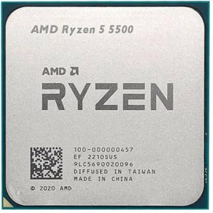 AMD Ryzen 5 5500 6-Core 3.6GHz AM4 tálcás (100-100000457) Processzor