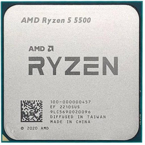 AMD Ryzen 5 5500 6-Core 3.6GHz AM4 tálcás (100-100000457) Processzor