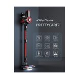 PRETTYCARE W100 könnyű, csendes porszívó, tökéletes háziállatszőrhöz