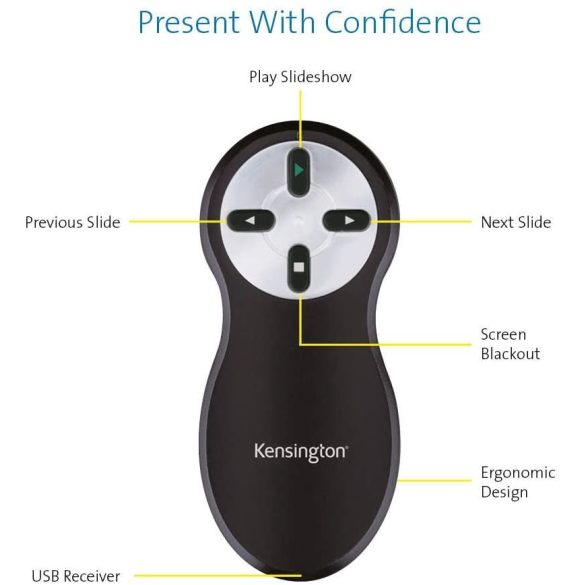 Kensington Non Laser Wireless Presenter mutató