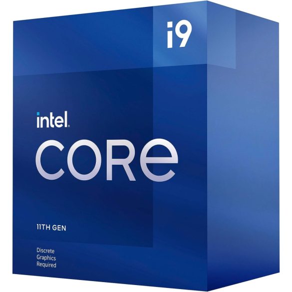 Intel® Core 9 i9-11900F Rocket Lake Processzor, 2.50 GHz, 16MB, integrált videókártya, Socket 1200