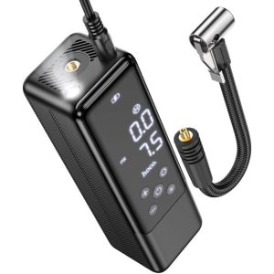 Hoco ZP5 - May Smart légpumpa 3m kábellel - fekete