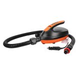 DC 12V elektromos pumpa LCD kijelzővel, sátrakhoz és SUP deszkákhoz, kompakt, könnyen szállítható