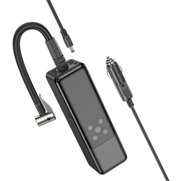 Hoco ZP5 - May Smart légpumpa 3m kábellel - fekete