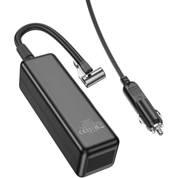 Hoco ZP5 - May Smart légpumpa 3m kábellel - fekete