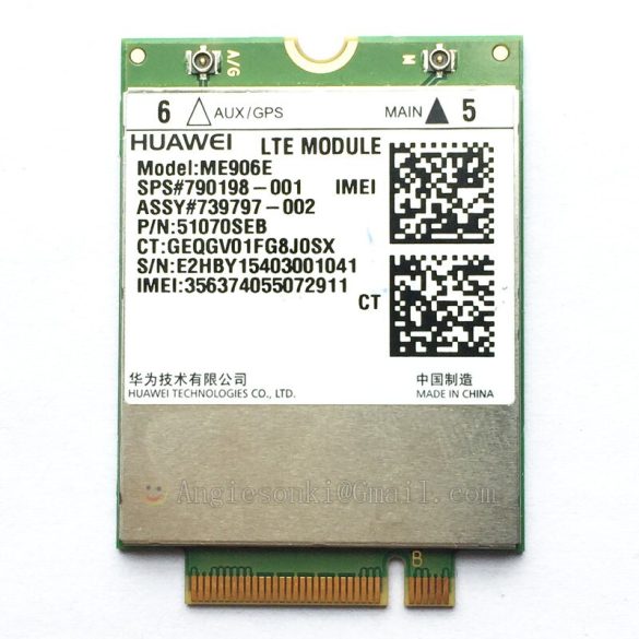 Huawei ME906E 4G LTE NGFF M.2 vezeték nélküli modul