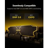 Lexar THOR OC Schwarz 32GB Kit (2x16GB) DDR5-6000 DIMM, CL32-38-38-76, Intel XMP 3.0/AMD EXPO