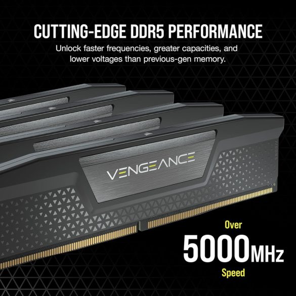 Corsair VENGEANCE memória, 32 GB (2x16 GB), DDR5, AMD EXPO, 5200MT/s, CL40