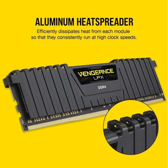 Corsair VENGEANCE LPX 32GB (2x16GB) 3600MHz CMK32GX4M2Z3600C18 memória