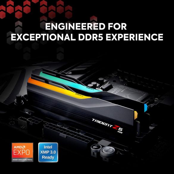 G.SKILL Trident Z5 RGB 32GB (2x16GB) DDR5 6000MHz F5-6000J3636F16GX2-TZ5RK