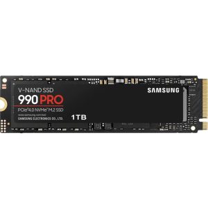 Samsung 1TB M.2 NVMe 2280 990 Pro (MZ-V9P1T0BW) fekete SSD