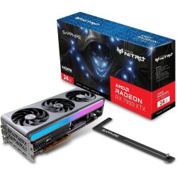   AMD Sapphire Radeon™ RX 7900XTX Videókártya, NITRO+, VAPOR-X, 24 GB GDDR6, 384 bites